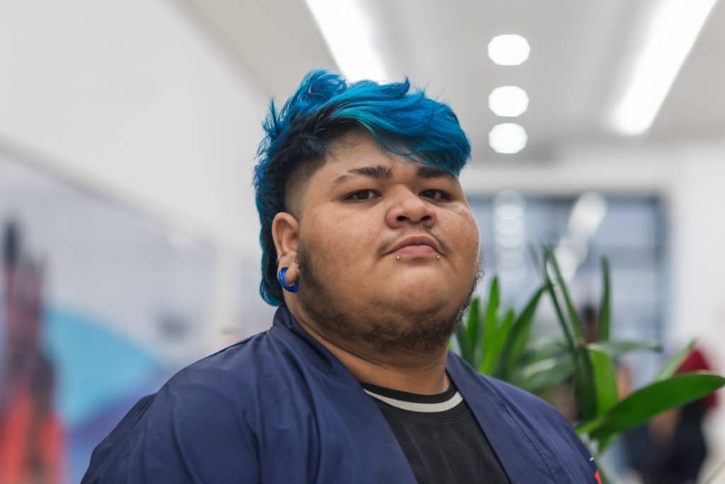 Portrait of a transgender man